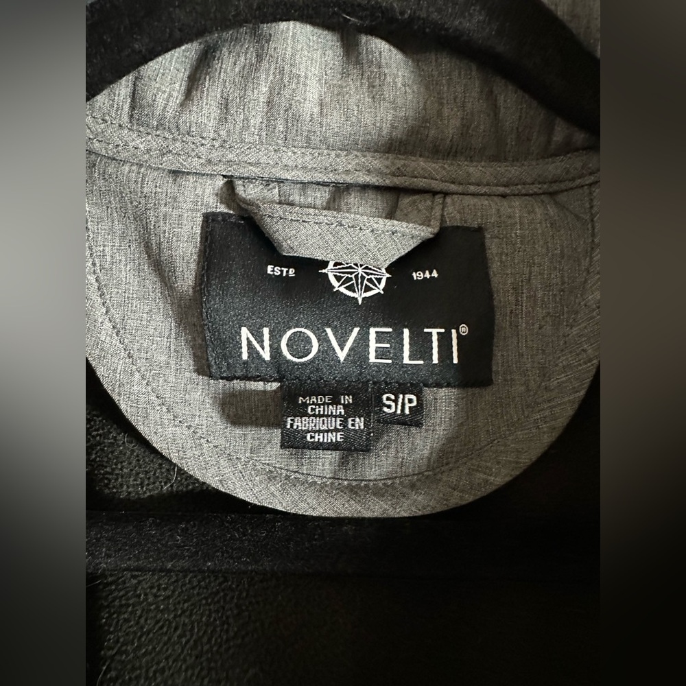 NOVELTI Light Grey Hooded Coat (Removable Hood, Size S) - Picture 8 of 12